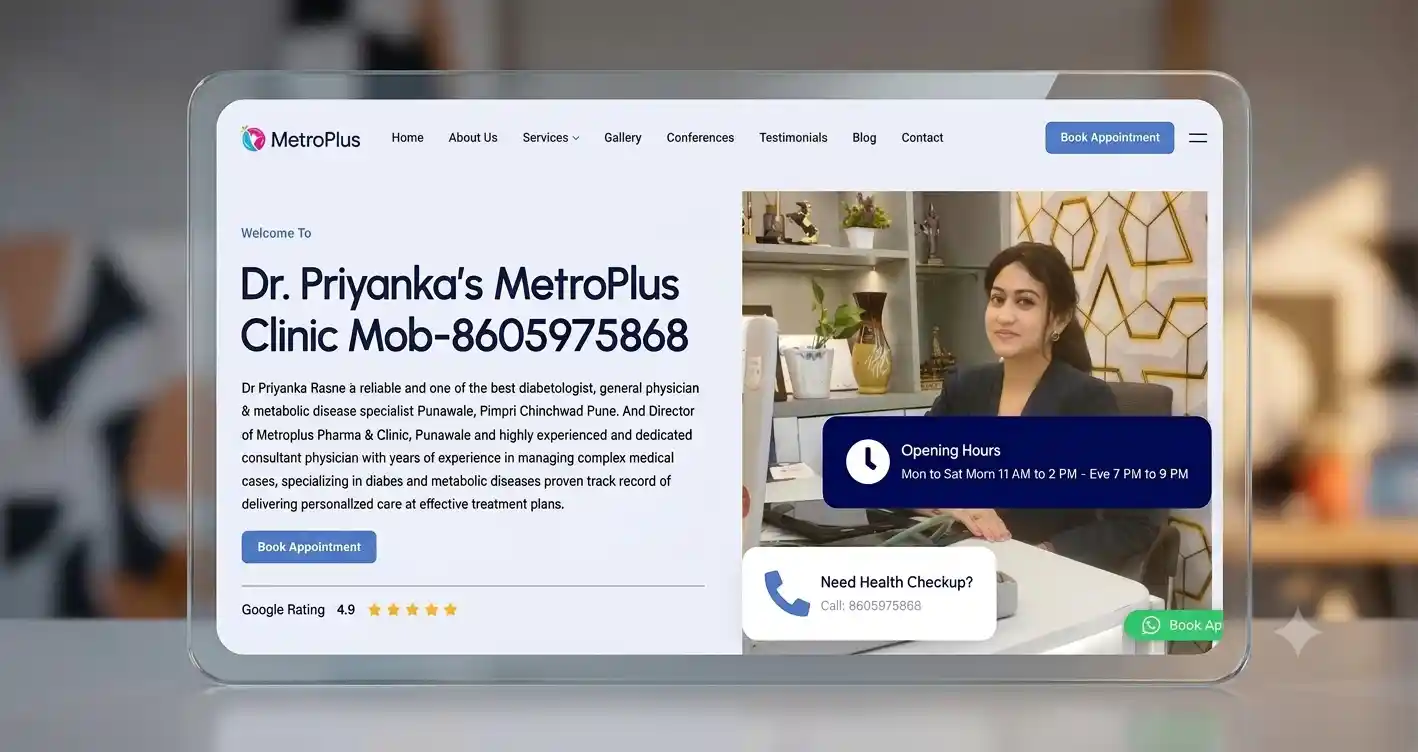 MetroPlus-Clinic-Website-Designing