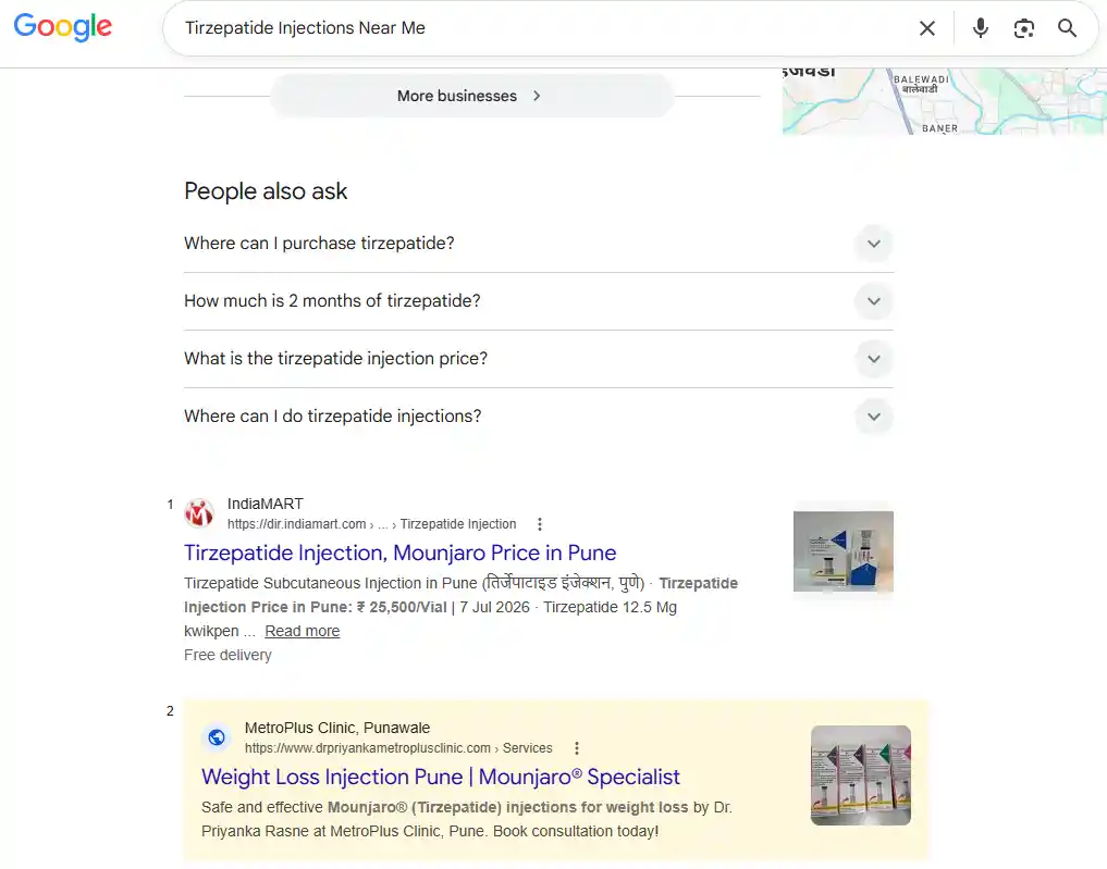 Tirzepatide Injections Near Me